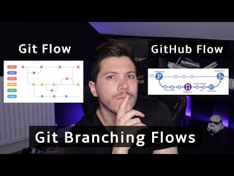 Getting started with branching workflows, Git Flow and GitHub Flow thumbnail