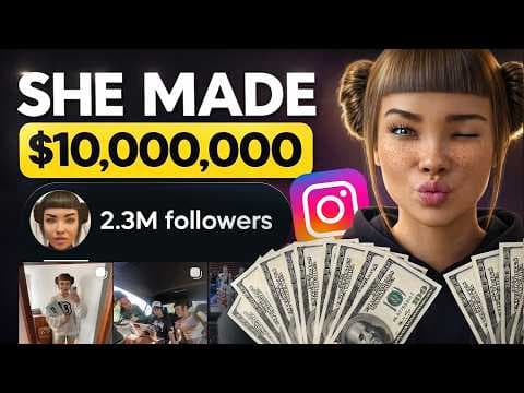 How to build an AI influencer that earns money on Instagram thumbnail