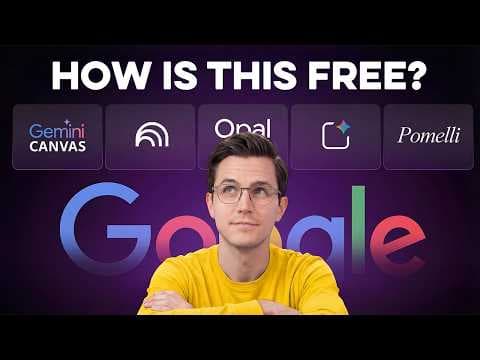 How to Replace Paid Apps With 7 Free Google AI Tools thumbnail