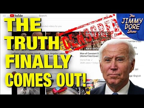 Google ADMITS Biden Admin Demanded Massive COVID Censorship! thumbnail