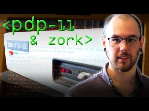 DEC PDP-11 & Zork - Computerphile thumbnail