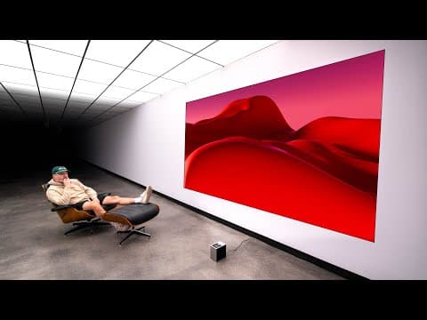 LG's New Mini Projector Their Tiniest HUGE Display... thumbnail