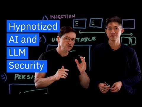 Hypnotized AI and Large Language Model Security thumbnail
