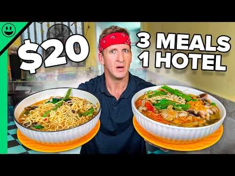 Surviving on $20 a Day in Vietnam!! (3 meals / 1 hotel) thumbnail