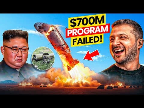 North Korea’s $700 Million Rocket Program Failed Miserably in Ukraine’s Trap thumbnail