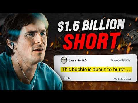 Michael Burry's $1.6B Bet On A Stock Market Crash? thumbnail
