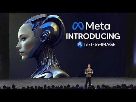 Metas New TEXT-TO-IMAGE Takes Everyone By SURPRISE! (Now Announced!) CM3leon thumbnail