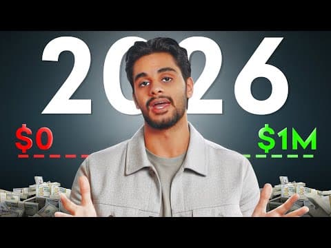 If I Had to Start From $0 in 2026, This Is EXACTLY What I’d Do thumbnail