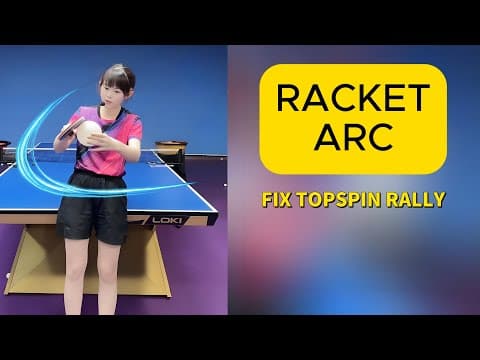 Why Your Topspin Rally Goes Long: Fix It with This Racket Arc Trick thumbnail