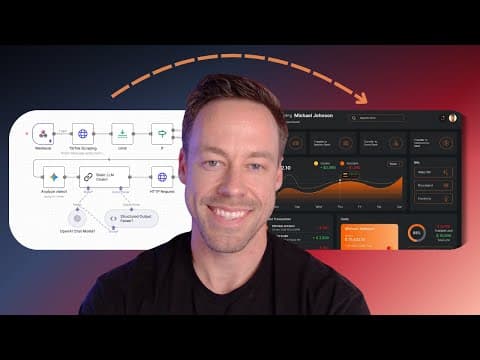 Turn Any n8n Workflow into a Full AI SaaS with Claude Code thumbnail