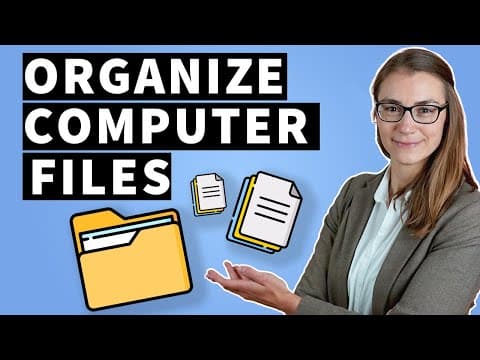 How Can You Effectively Organize Computer Files? thumbnail