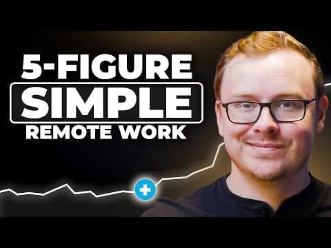 7 SIMPLE But STABLE Remote Jobs (No Technical Skills Needed) thumbnail