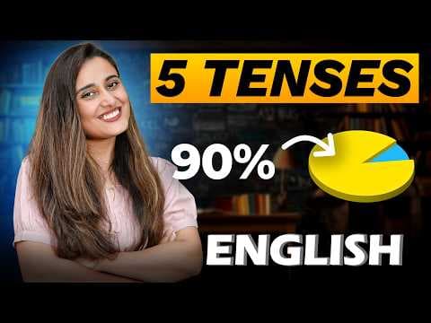 5 tenses = 90% English thumbnail