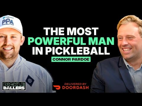 Connor Pardoe: The Drama of Building The Biggest Pickleball Tour In The World | S1 E16 thumbnail