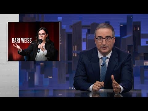 Bari Weiss: Last Week Tonight with John Oliver (HBO) thumbnail