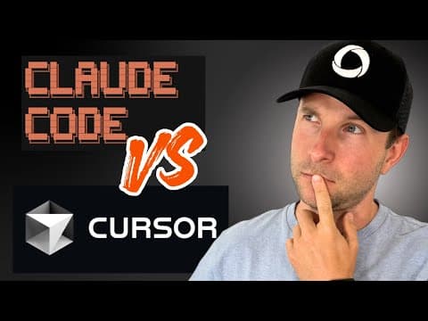 Claude Code - is it better than Cursor? thumbnail