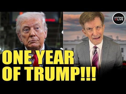 Trump 2.0 After One Year: Inflation, Chaos, and the Road to 2026 | Lichtman Live #198 thumbnail