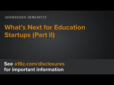 What's Next for Education Startups in 2019 (Part II) thumbnail