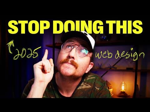 If I Had to Start a Web Design Business in 2025...5 Things I'd NEVER Do Again thumbnail
