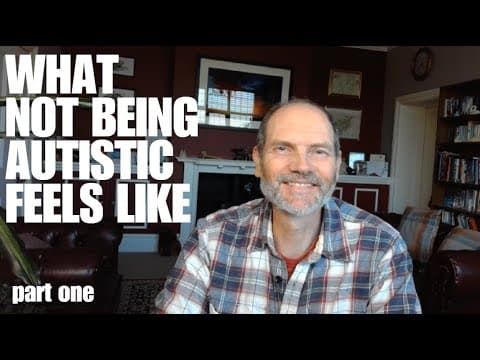 Dr Mike discusses...what's it like being not autistic, or neurotypical - part one thumbnail