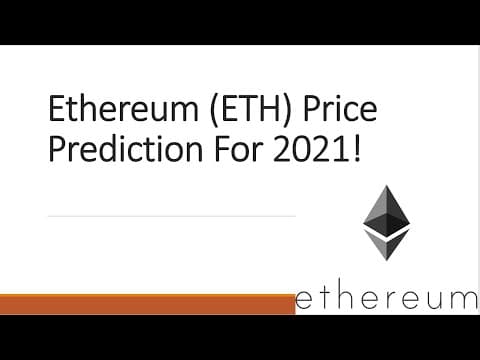 Ethereum (ETH) Price Prediction For 2021! thumbnail