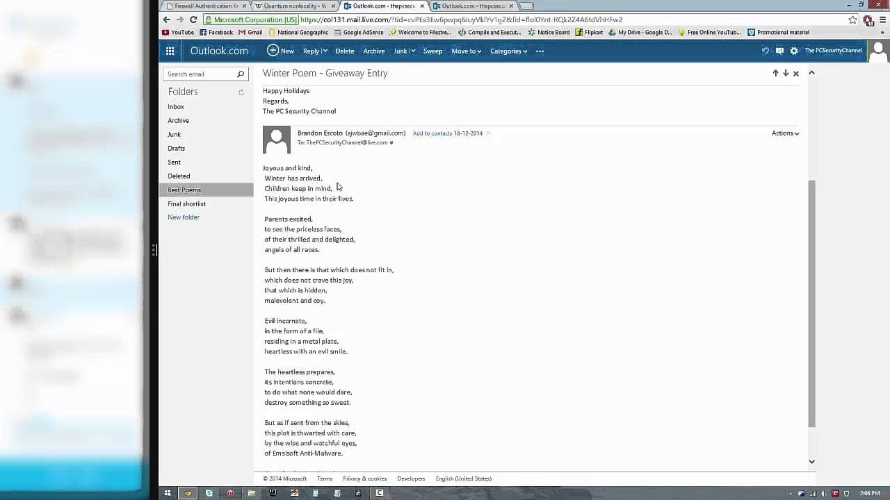 YouTube video player