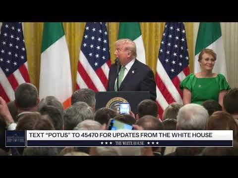 President Trump Participates in the Shamrock Bowl Presentation thumbnail