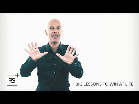 6 Big Lessons to Win at Life | Robin Sharma thumbnail