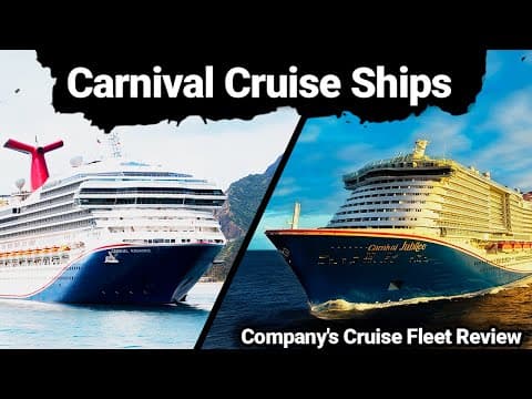 Carnival Cruise Liners | From the Largest to the Smallest thumbnail