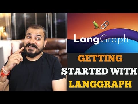 Tutorial 1-Getting Started With LangGraph- Building Stateful Multi AI Agents thumbnail