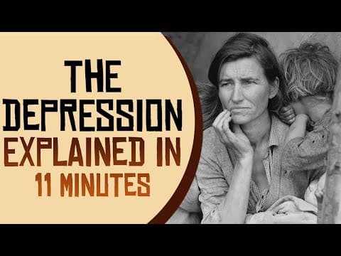 The Great Depression Explained in 11 Minutes thumbnail