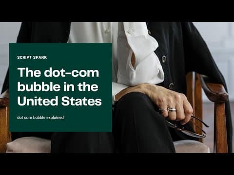 The dot-com bubble in the United States | explained, history, crash of dotcom bubble. thumbnail