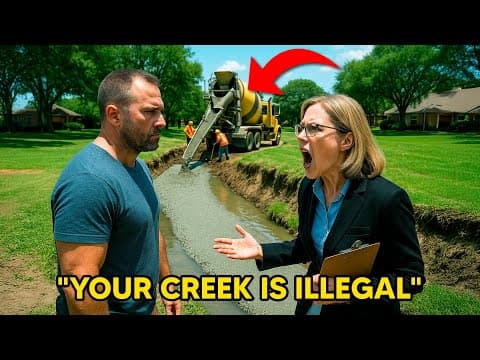 HOA Filled My Creek With Concrete — Now Their Homes Are Swamps! thumbnail