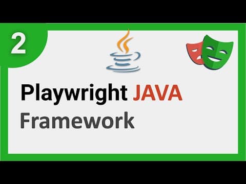 Playwright Java | Part 2 | Framework structure, TestNG and Recording thumbnail