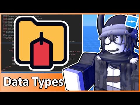 Data Types - Roblox Beginners Scripting Tutorial #3 (2025) thumbnail