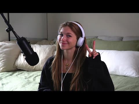 PART 2! (stream crashed hehe) spending a few hours with you ❤︎ LIVE ASMR thumbnail