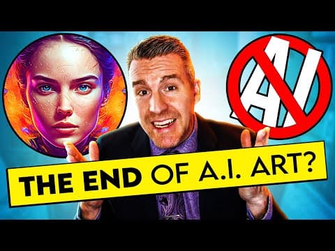 Lawyer Explains Stable Diffusion Lawsuit (Major Implications!) thumbnail