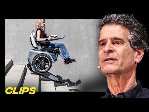 This Wheelchair Can Climb Stairs & Go Through Any Terrain | MOONSHOTS thumbnail