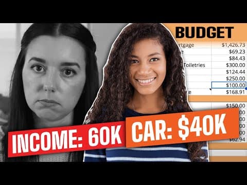 Millennial Wants to Buy a $40,000 Car 🤨 | Millennial Real Life Budget Review Ep. 11 thumbnail