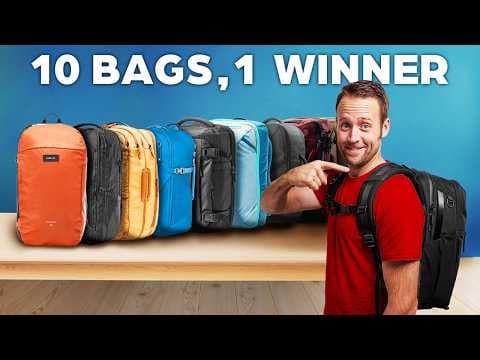 The Best Travel Backpacks for 2026 (Tested Head to Head) thumbnail