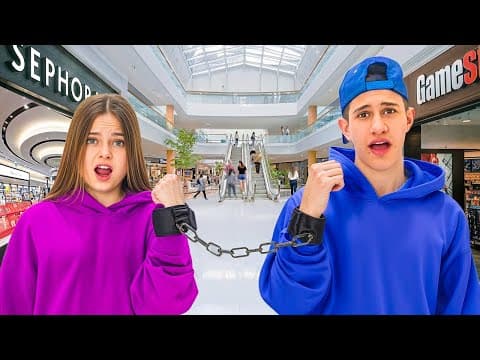 HANDCUFFED TO MY BEST-FRIEND FOR 24 HOURS! thumbnail