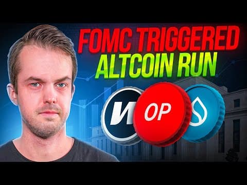 This Is What Happens After Last FOMC Meeting, The Altcoin Bull Run! thumbnail