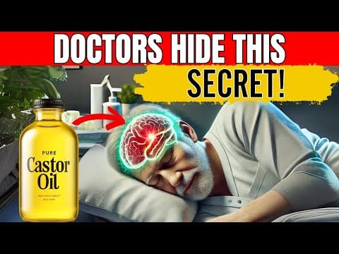 USE CASTOR OIL BEFORE BED AND SEE WHAT HAPPENS TO YOUR BODY - AMAZING BENEFITS REVEALED! thumbnail
