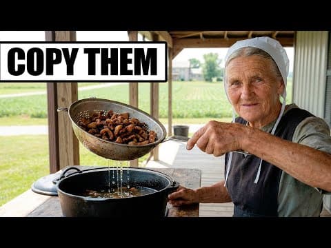 25 Surprising Foods Amish Still Make From Scratch thumbnail