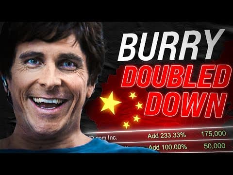Michael Burry Just Doubled Down on Stocks thumbnail