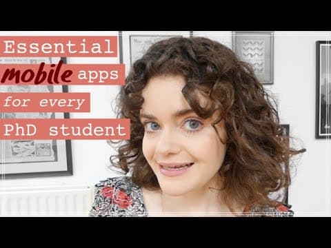 What Are the Best Mobile Apps for PhD Students? thumbnail