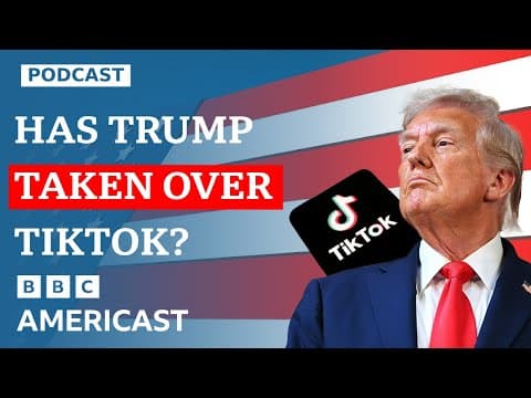 Trump, TikTok and the US government shutdown: what’s going on? | BBC Americast thumbnail