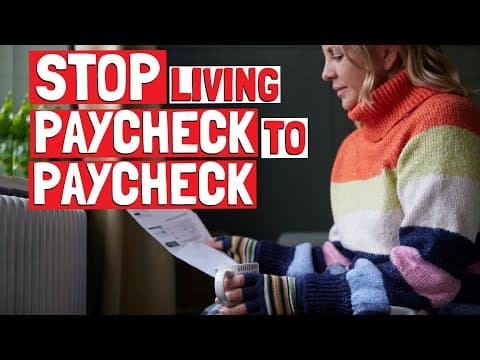 How to Stop Living Paycheck to Paycheck in 7 Steps thumbnail