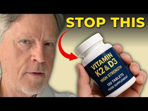 Don't take Vitamin D3 & Vit K2 together  thumbnail