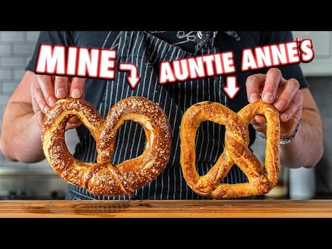 Making Auntie Anne's Pretzels At Home | But Better thumbnail